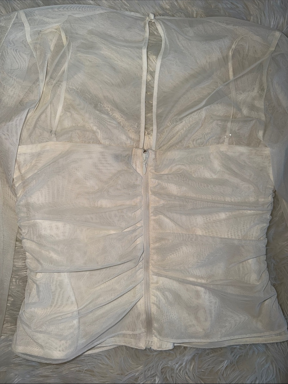MISTRESS ROCKS Cream Underwired Top - Picture 14 of 16